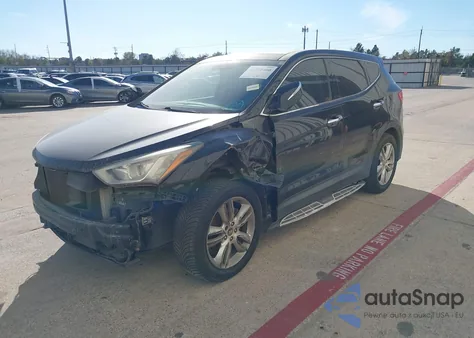 2013 Hyundai Santa Fe Sport 2.0T from USA, damaged, VIN 5XYZWDLA5DG067825